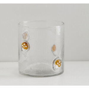 Urban Outfitters Mushroom Icon Glass Tumbler 12.7 oz Whimsigoth Cottagecore New